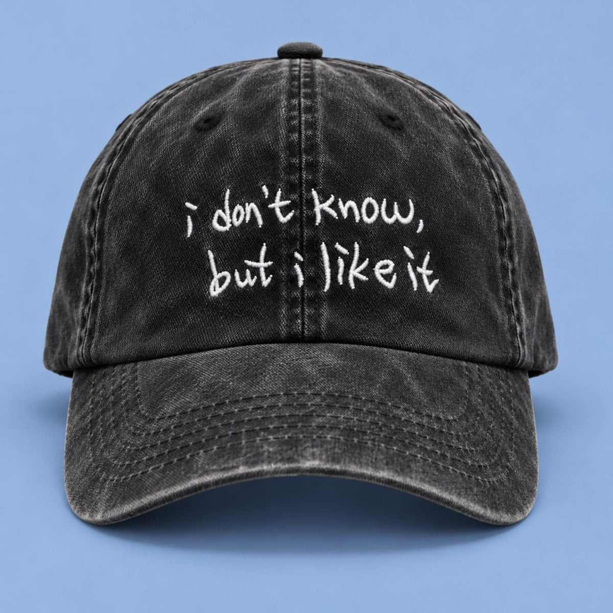 RM I Don't Know But I Like It Vintage Hat BTS Baseball Cap Presents For Army - Foxy23shop