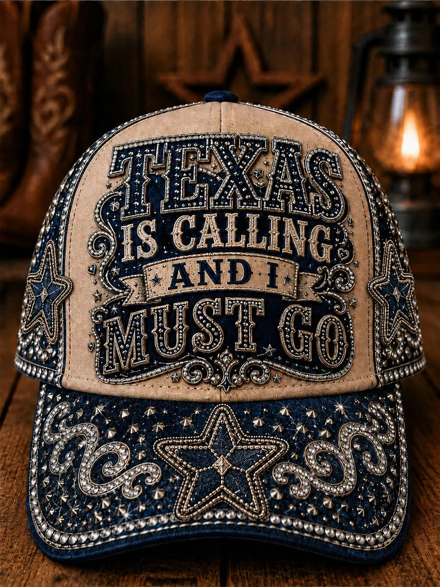 Dallas Cowboys Merch Texas Is Calling And I Must Go Hat Best Gifts For Cowboys Nation - Foxy23shop