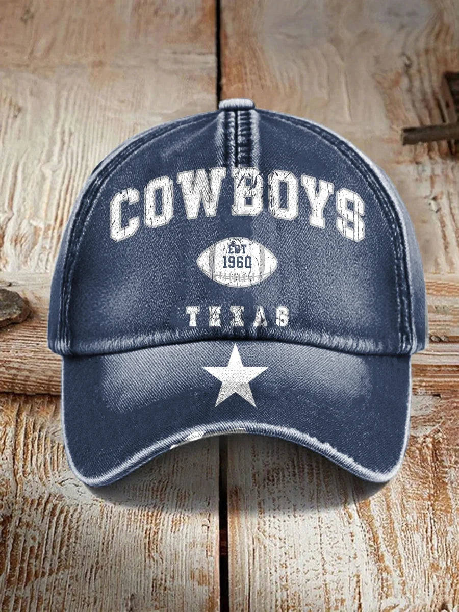 Dallas Cowboys Football Graphic Hat Dallas Cowboys Baseball Cap Unique Fans Gifts - Foxy23shop