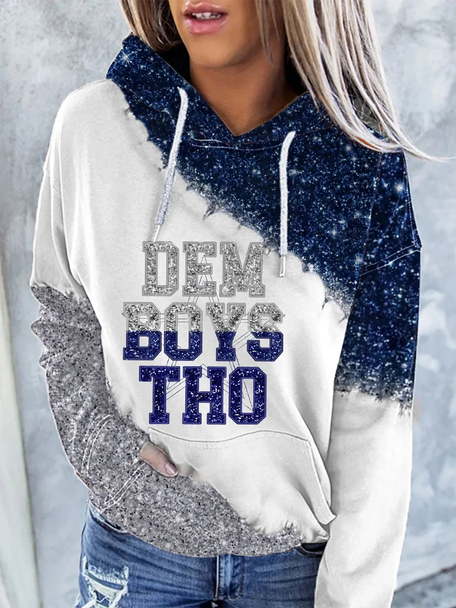 Dallas Cowboys Dem Boyz Tho Hoodie Dallas Cowboys Hooded Sweatshirt - Foxy23shop