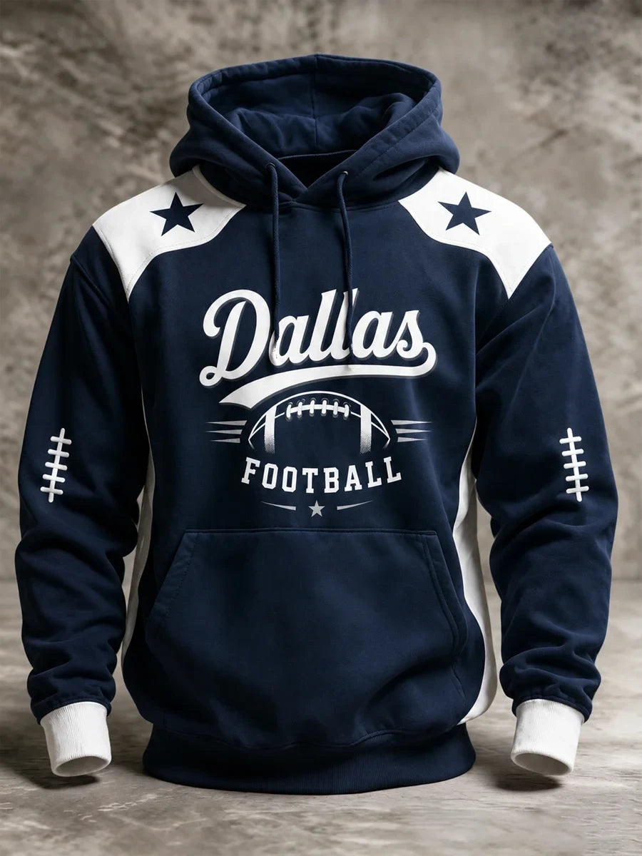 Dallas Cowboys Football Graphic Hoodie Dallas Cowboys Apparel Fan Gears - Foxy23shop