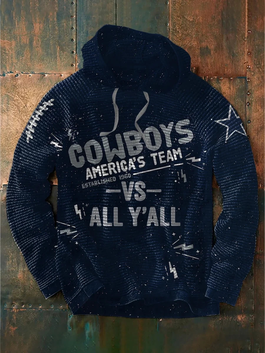 Dallas Cowboys America's Team Vs Y All Hoodie Dallas Cowboys Clothing - Foxy23shop