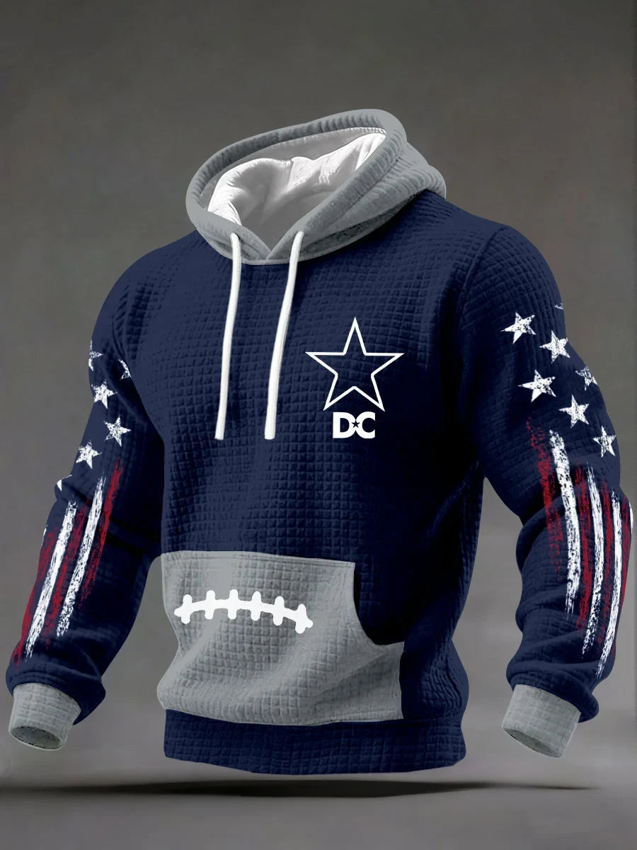 Dallas Cowboys Merch American Flag Art Hoodie Presents Ideas For Fans - Foxy23shop