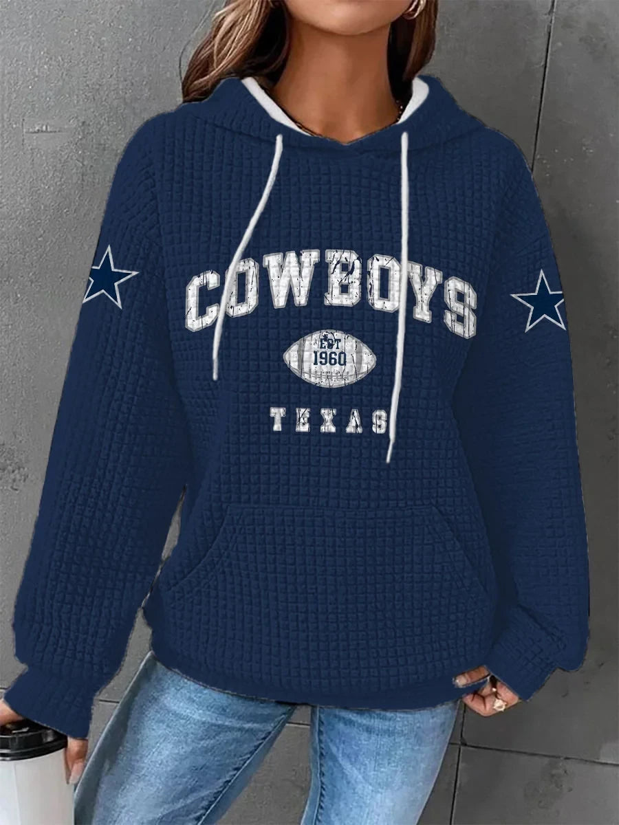 Dallas Cowboys Gameday Football Hoodie Dallas Cowboys Hooded Sweatshirt - Foxy23shop