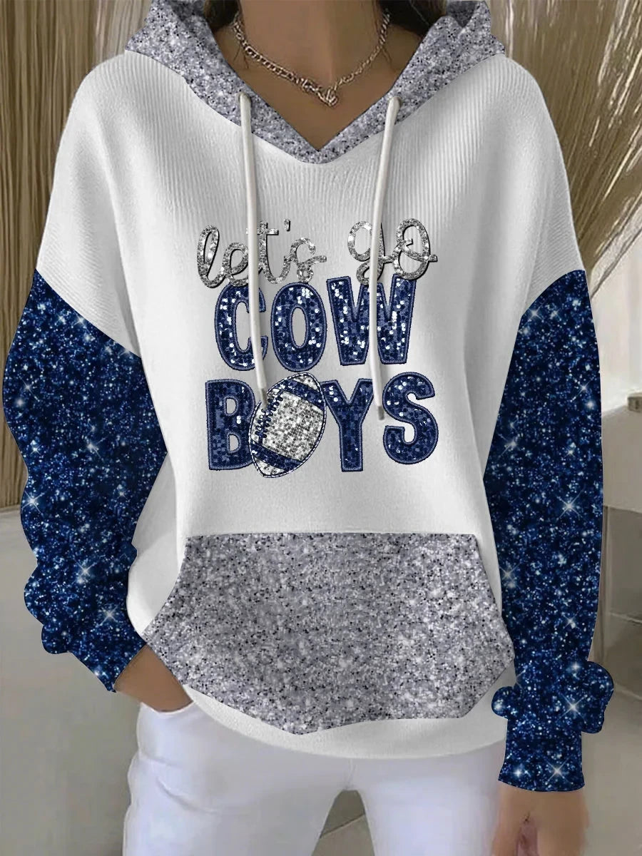 Dallas Cowboys Football Hoodie 2026 Cowboys Apparel Presents For Her - Foxy23shop