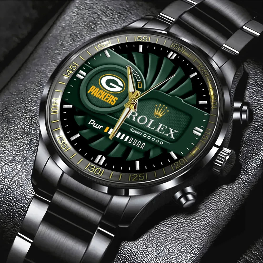 Green Bay Packers Graphic Watch Green Bay Packers Accessories Best Gifts For Fans - Foxy23shop
