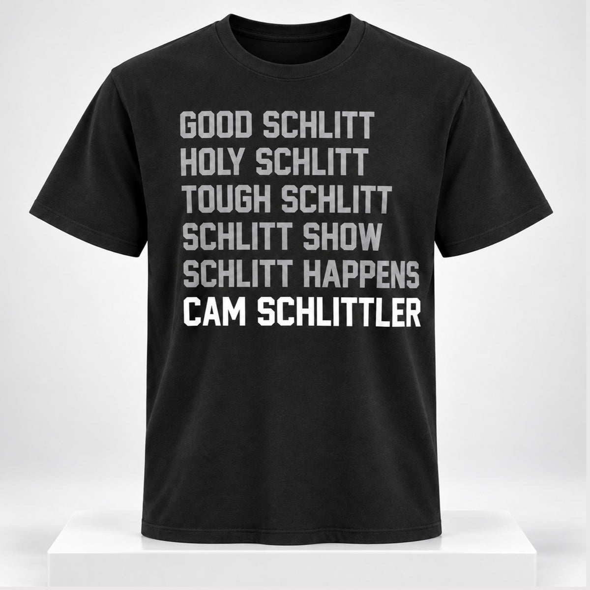 Cam Schlittler Typography Wordplay T-Shirt Gifts For Cam Schlittler Fans - Foxy23shop