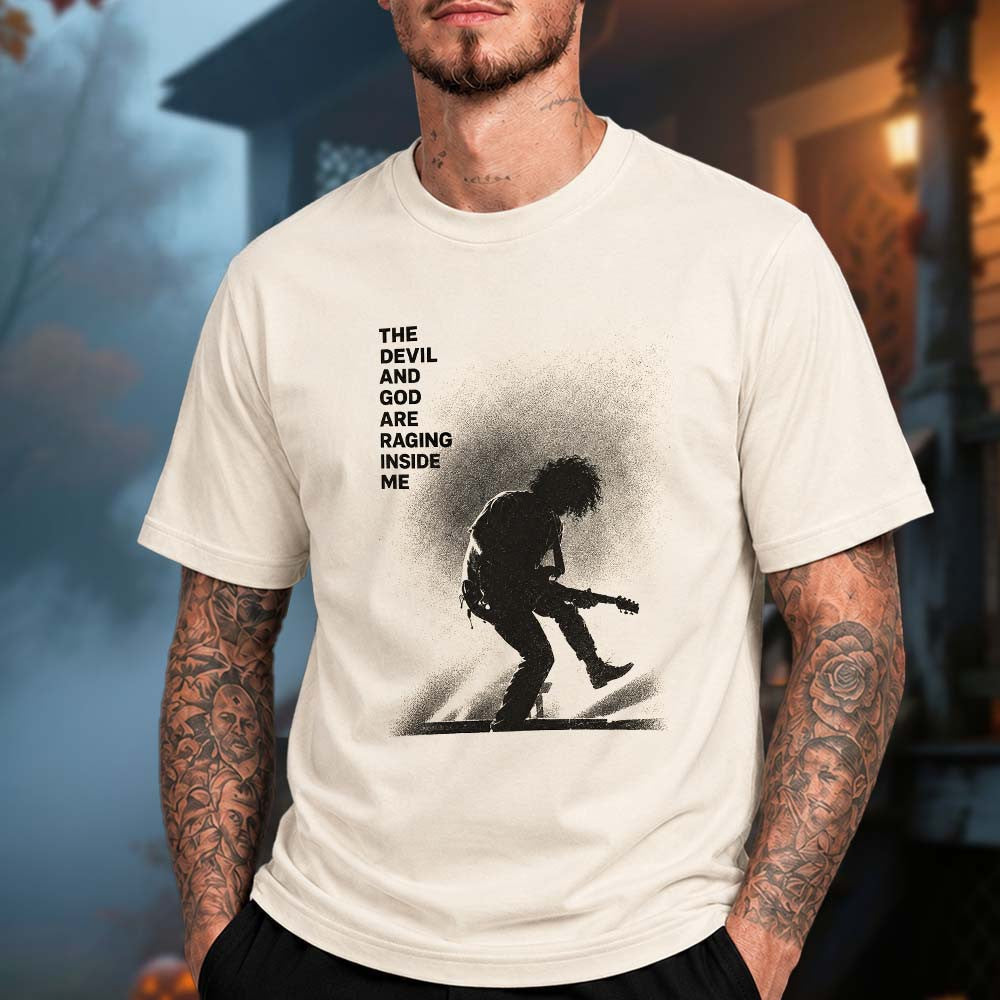 Brand New Merch The Devil And God Are Raging Inside Me 2026 North American Guitarist T-Shirt Gifts For Fans - Foxy23shop