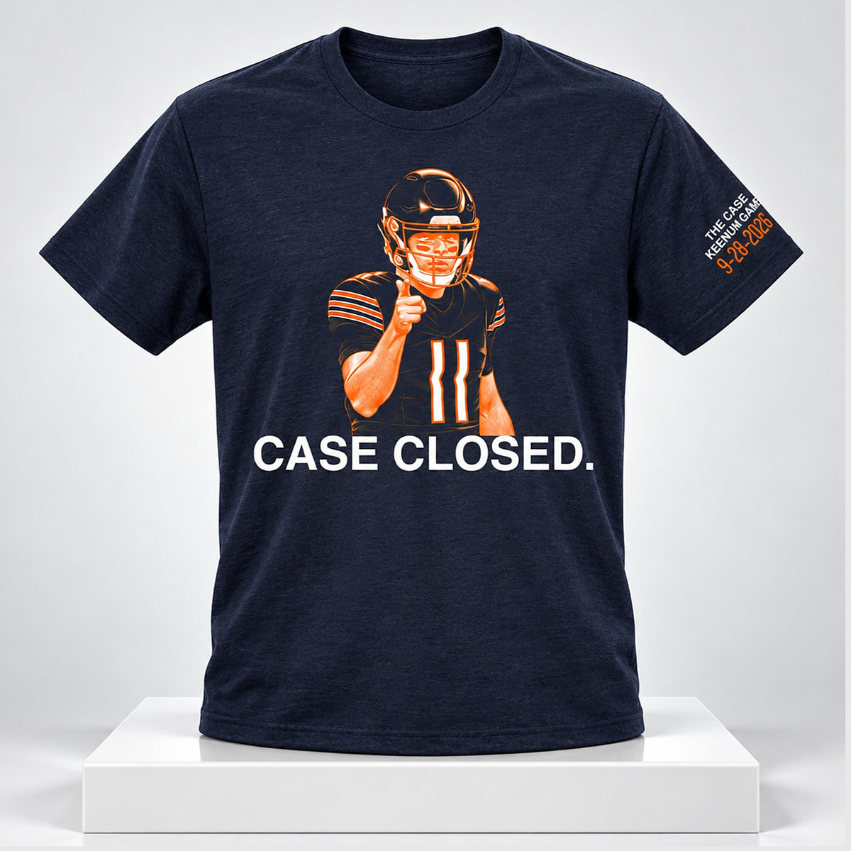 Chicago Bears Case Closed The Case Keenum Game 2026 T-Shirt Presents For Bears Fans - Foxy23shop