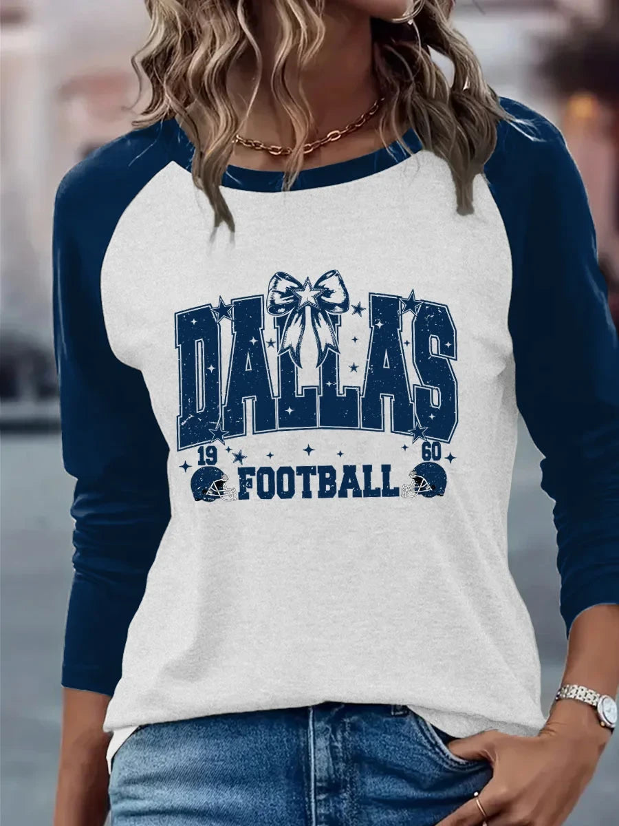 Dallas Cowboys Merch Football Long Sleeve Shirt Great Gifts For Sister - Foxy23shop