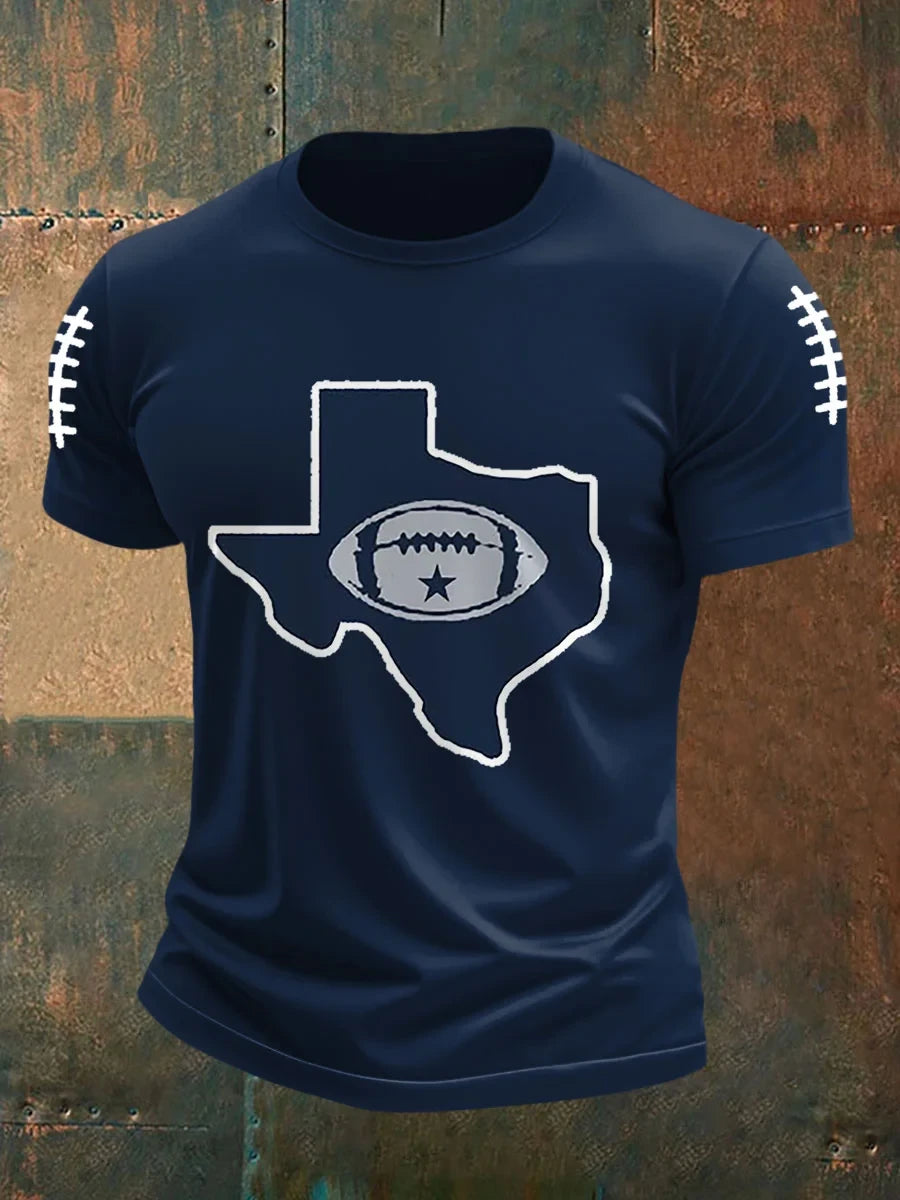 Dallas Cowboys Merch Texas Map Shirt Dallas Cowboys Clothing Gifts For Fans - Foxy23shop