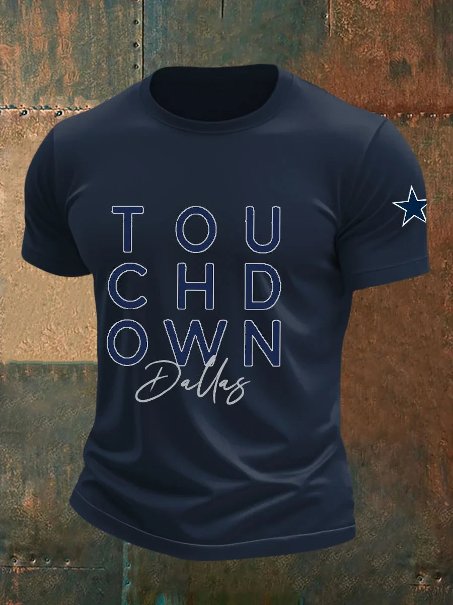 Dallas Cowboys Merch Touch Down Football Shirt Presents Ideas For Cowboys Nation - Foxy23shop