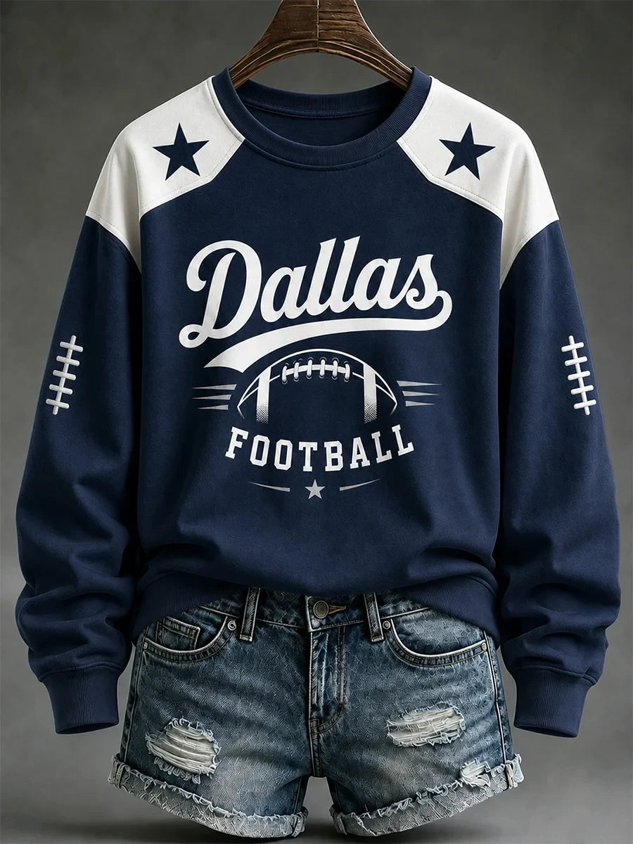 Dallas Cowboys Merch Football Stars Sweatshirt Dallas Cowboys Apparel - Foxy23shop