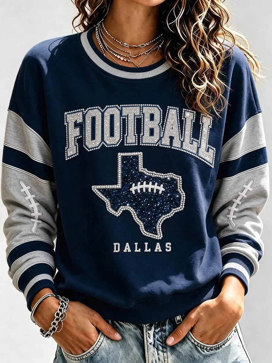 Dallas Cowboys Merch Football Sweatshirt Game Day Clothing Fan Gears - Foxy23shop