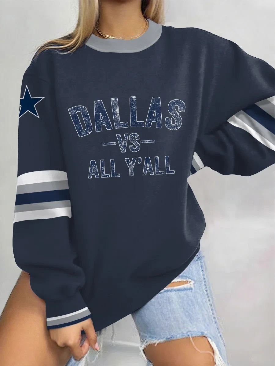 Dallas Cowboys Vs All Yall Sweatshirt Football Apparel Gifts For Cowboys Nation - Foxy23shop