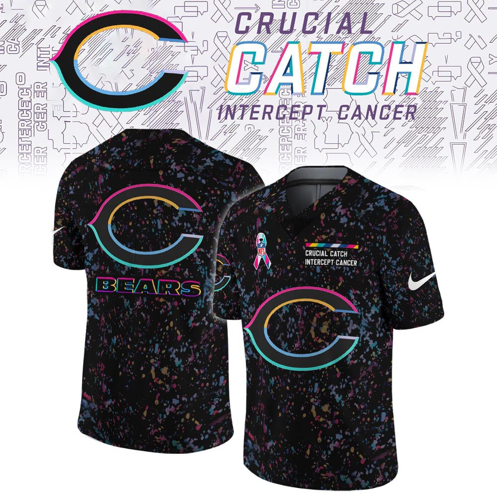 Chicago Bears 2026 NFL Crucial Catch Jersey Chicago Bears Apparel Fan Gears - Foxy23shop