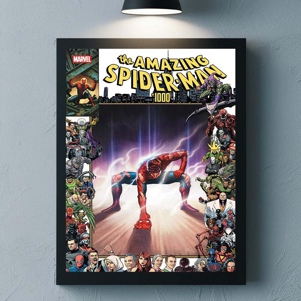 The Amazing Spider Man 1000 Cover Art One Piece Luffy Gear 2 Inspired Home Decor Poster Canvas - Foxy23shop