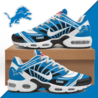 Custom Detroit Lions 2026 Fan Sneakers Detroit Lions Merch Presents For Brother - Foxy23shop