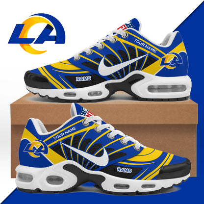 Custom Los Angeles Rams 2026 Sneakers Los Angeles Rams Merch Cool Gifts For Fans - Foxy23shop