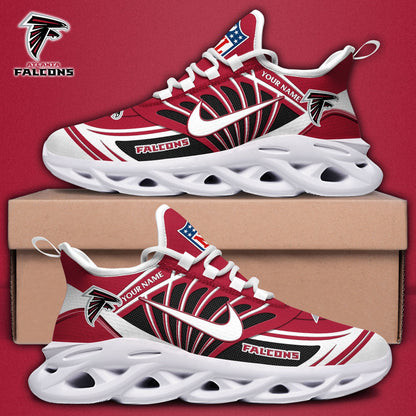 Personalized Atlanta Falcons 2026 NFL Football Sneakers Atlanta Falcons Merch - Foxy23shop