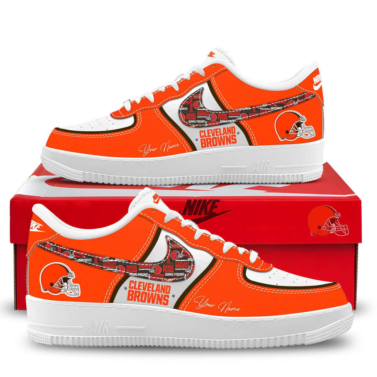 Personalized Cleveland Browns 2026 Sneakers Cleveland Browns Merch Unique Fan Gears - Foxy23shop