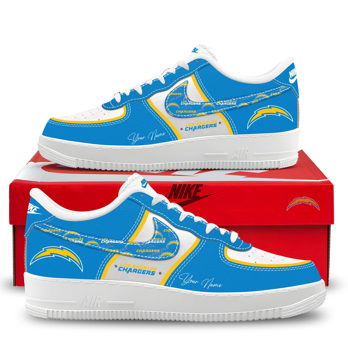 Personalized Los Angeles Rams 2026 Sneakers Los Angeles Rams Merch Fan Gears - Foxy23shop