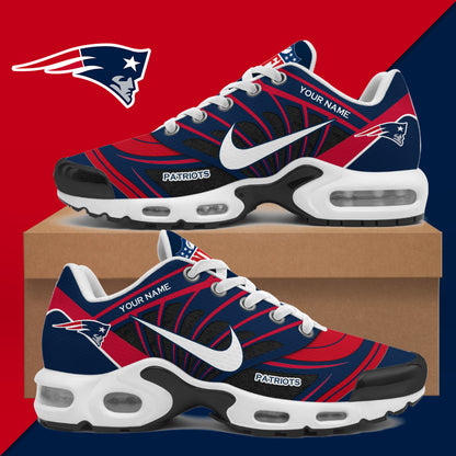 Personalized New England Patriots 2026 NFL Sneakers New England Patriots Merch - Foxy23shop