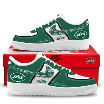 Personalized New York Jets 2026 Sneakers New York Jets Merch Gifts For Huge Fans - Foxy23shop