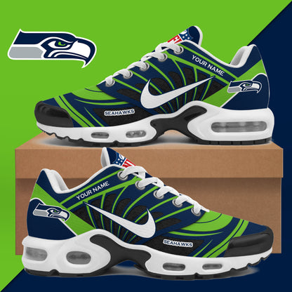 Personalized Seattle Seahawks 2026 NFL Sneakers Seattle Seahawks Merch Fan Gear - Foxy23shop