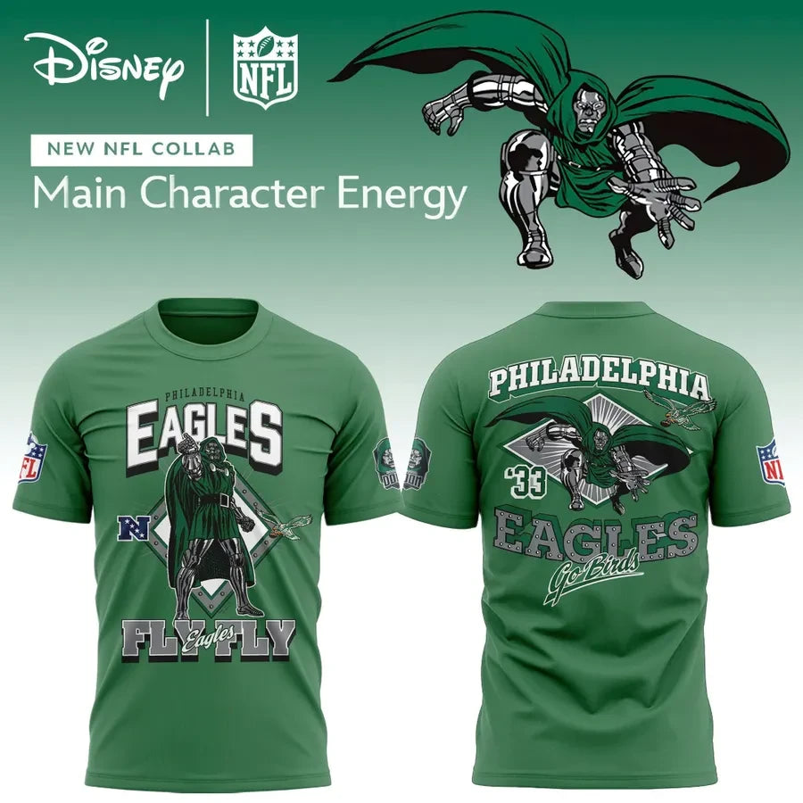 Disney X Philadelphia Eagles Doctor Doom Collaboration Shirt Philadelphia Eagles Gear Idea - Foxy23shop