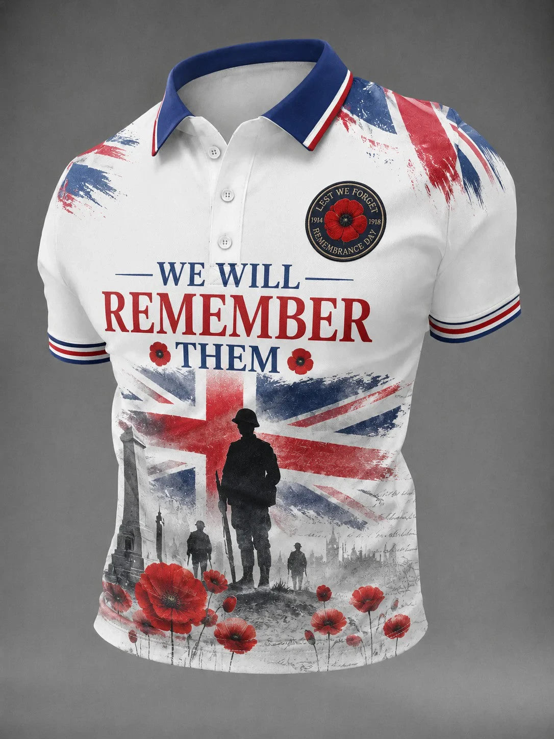 We Will Remember Them Polo Shirt Honor Their Legacy Shirt Gift For Brothers - Foxy23shop