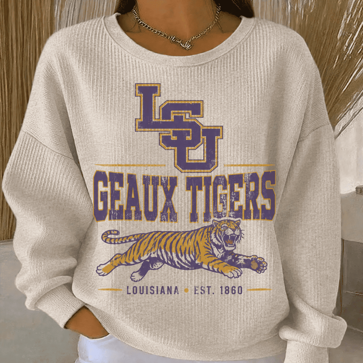 LSU Tigers Merch 2026 NCAA Game Day Sweatshirt Gifts For Football Lovers - Foxy23shop