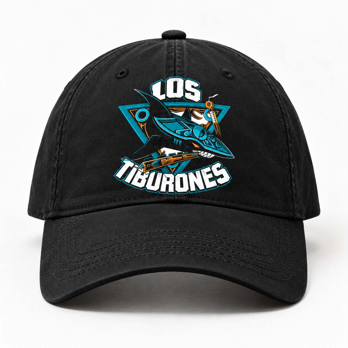 San Jose Sharks Los Tiburones Night Hat San Jose Shark Baseball Cap Gifts For Fans - Foxy23shop
