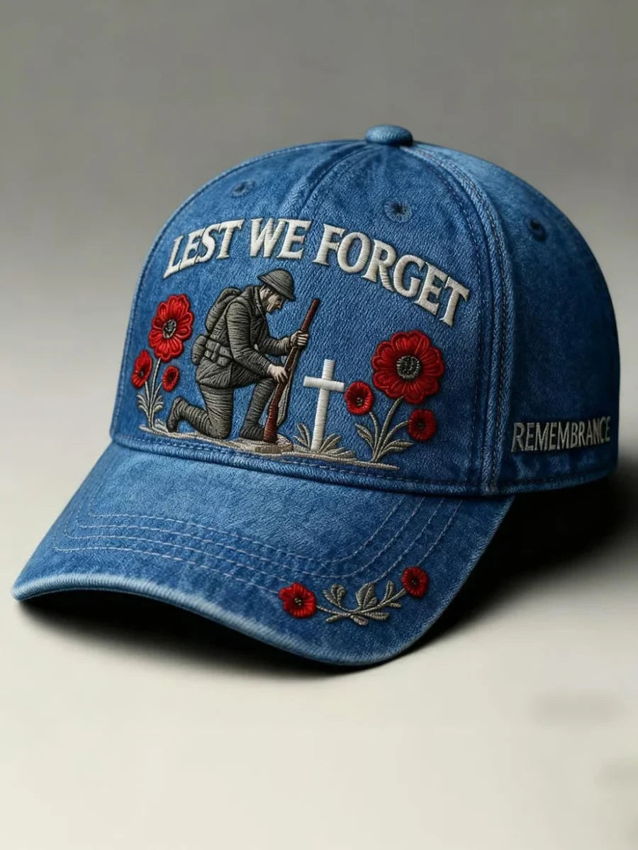 Lest We Forget Baseball Cap Patriot Hat Special Gift For Fathers - Foxy23shop