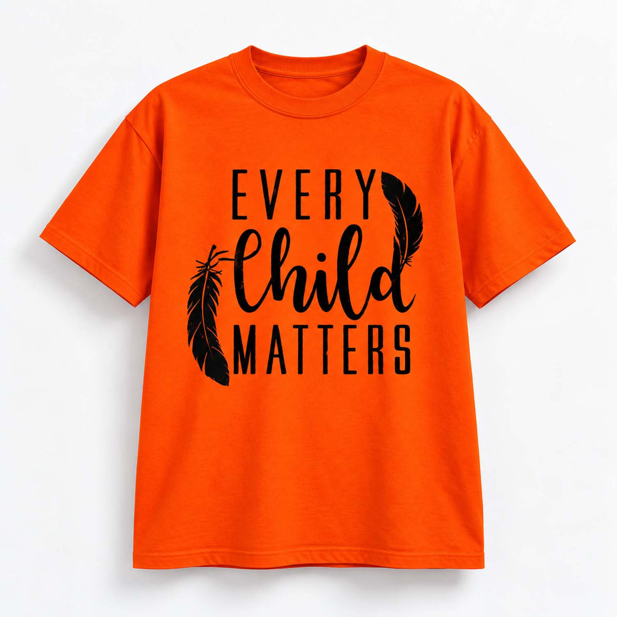 Every Child Matters Orange T-Shirt Indigenous Awareness Shirt Gifts For Boyfriend - Foxy23shop