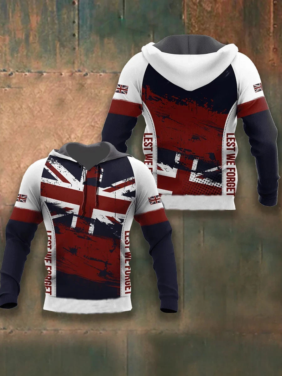 Lest We Forget Hoodie Veteran Tribute Clothing Gift For Veteran Fathers - Foxy23shop