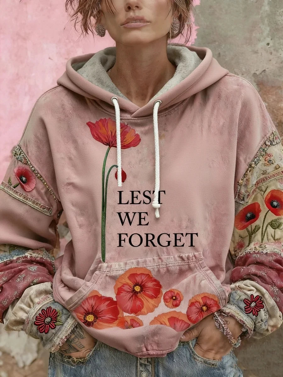 Lest We Forget Hoodie Lest We Forget Veteran Apparel Gift For Moms - Foxy23shop