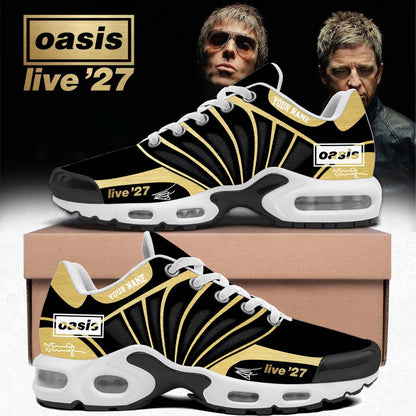 Personalized Oasis Merch Live 27 World Tour Sneakers Oasis Shoes Gifts For Fans - Foxy23shop