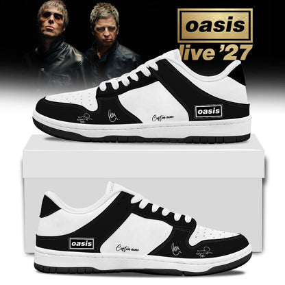 Personalized Oasis Store TZ Merch Oasis Live 27 World Tour Shoes Best Gifts For Rock Lovers - Foxy23shop
