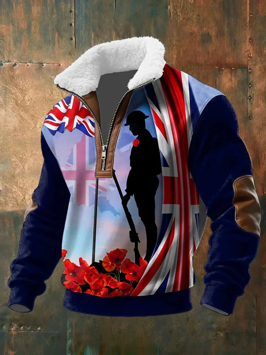 Lest We Forget Quarter Zip Sweatshirt Remember The Fallen Clothing Gift For Friends - Foxy23shop