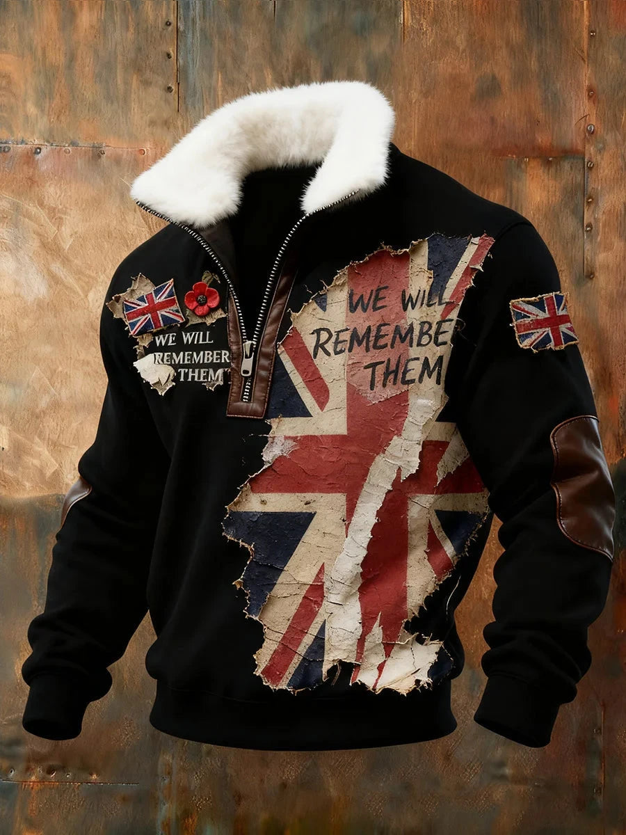 We Will Remember Quarter Zip Sweatshirt Honor The Fallen Clothes Gift For Veteran Brothers - Foxy23shop