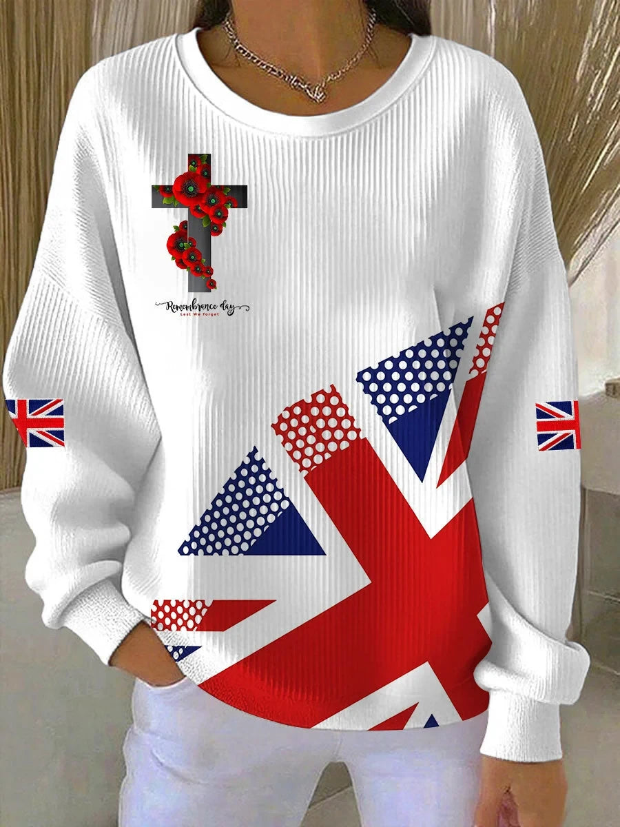 Lest We Forget Sweatshirt Veteran Honor Poppy Shirt Gift For Mothers - Foxy23shop