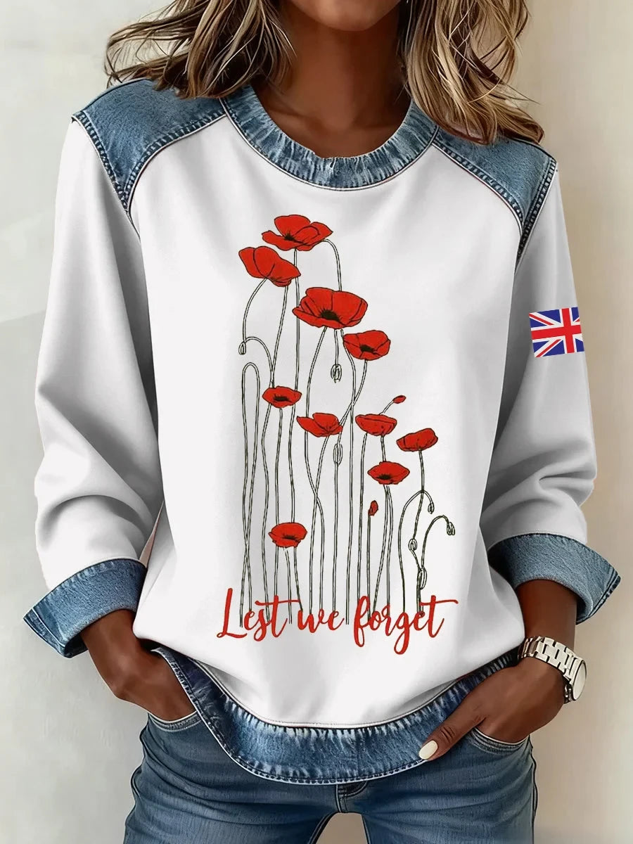 Lest We Forget Sweatshirt Military Tribute Legacy Clothing Gift For Mothers - Foxy23shop
