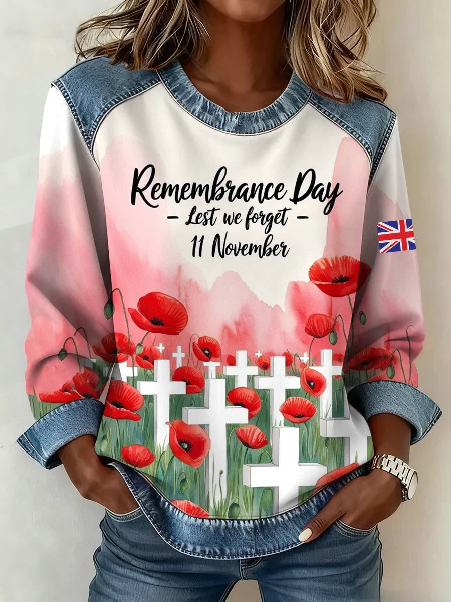 Lest We Forget Sweatshirt Remember Their Valor Shirt Gift For Mothers - Foxy23shop