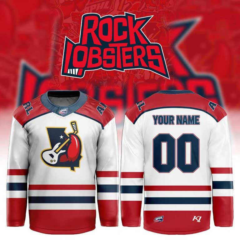 Personalized Athens Rock Lobsters SPHL 2026 27 Season Jersey Gifts For Hockey Lovers - Foxy23shop