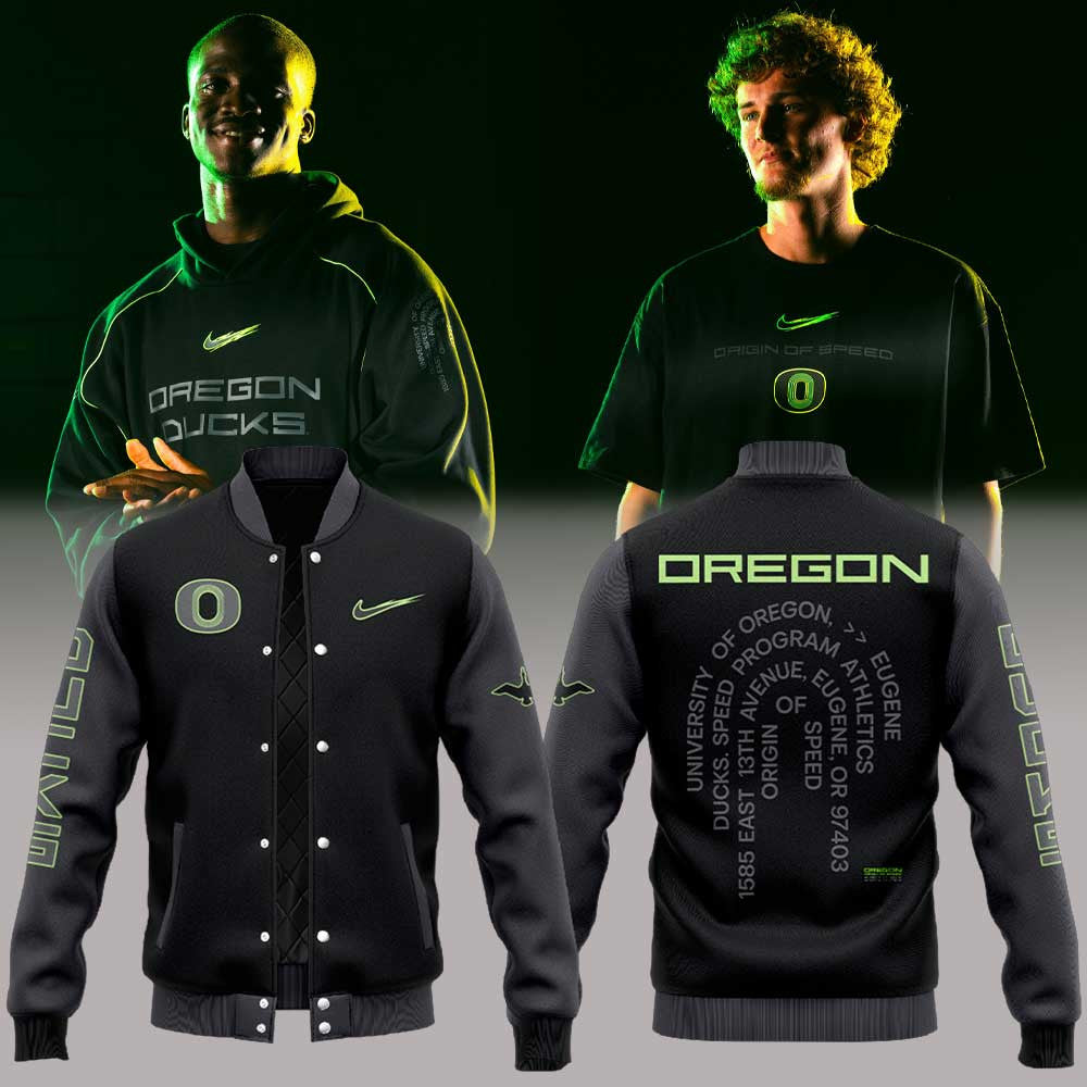 Oregon Ducks Merch Origin Of Speed 2026 Jacket Unique Gifts For Brother - Foxy23shop