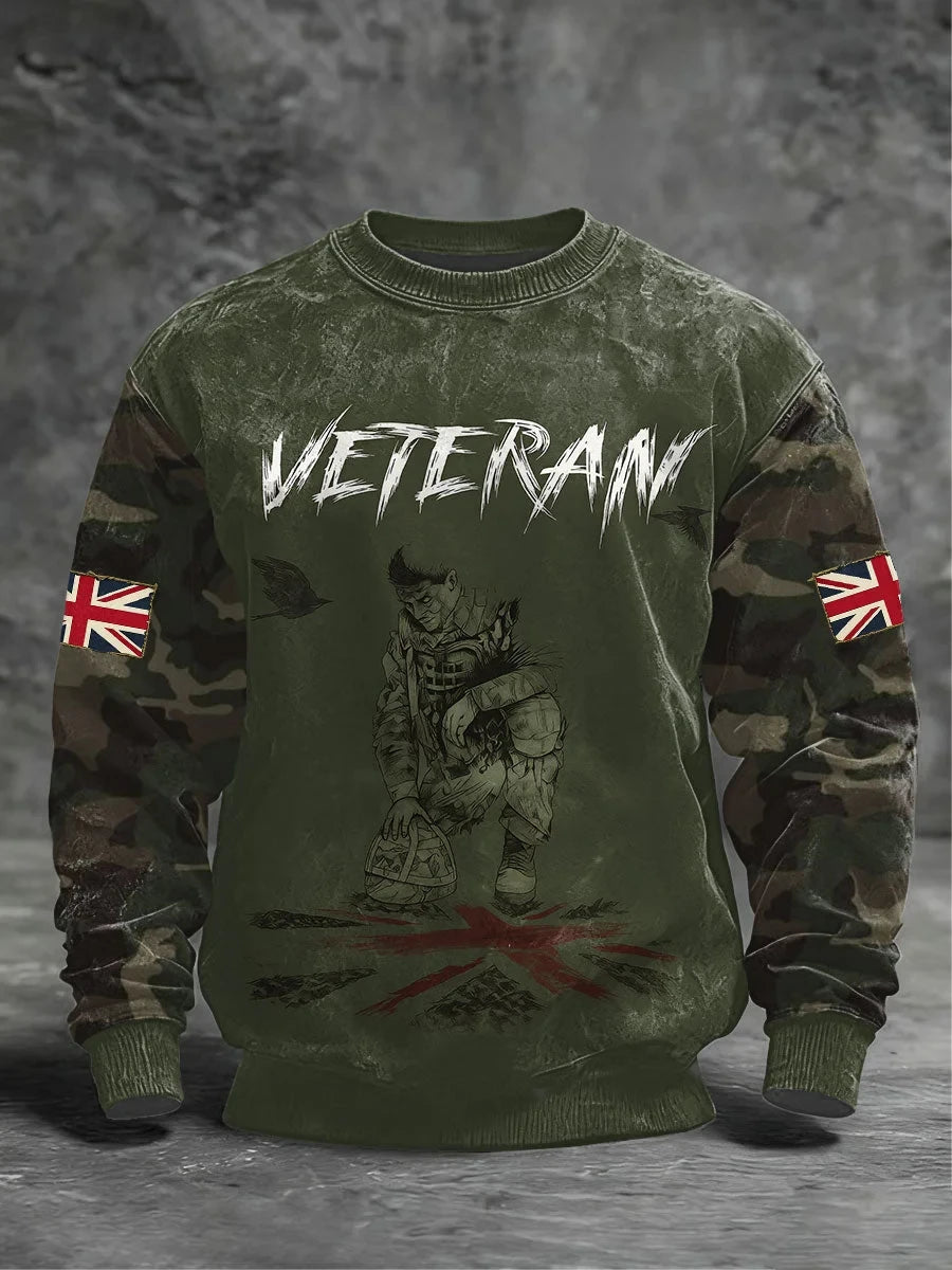 Men's Lest We Forget Veteran Crew Neck Sweatshirt Special Gift For Your Brothers - Foxy23shop