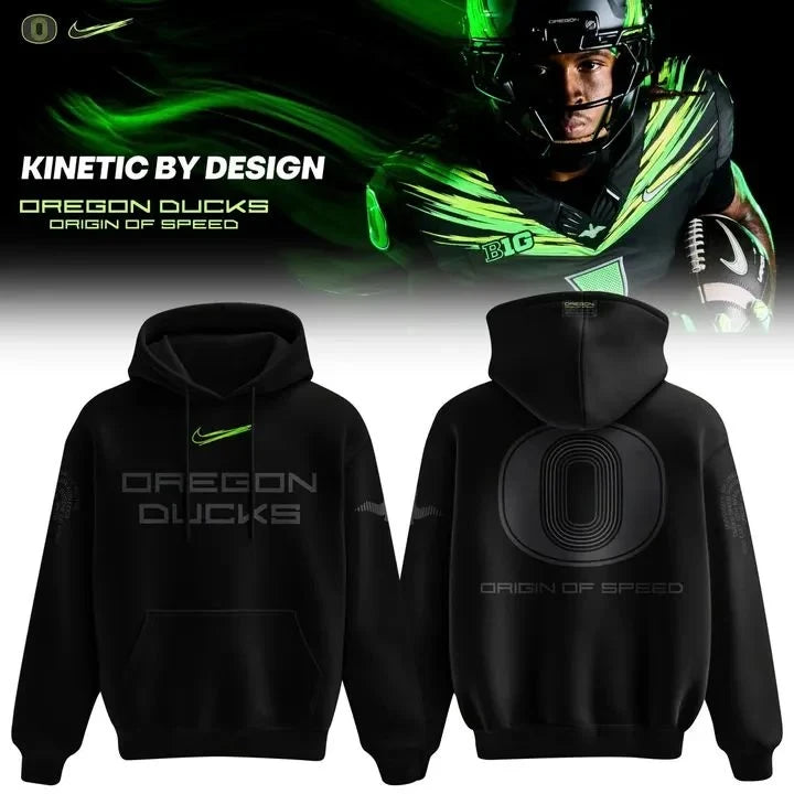 Oregon Ducks Merch Origin Of Speed 2026 Hoodie Gifts Idea For Duck Nation - Foxy23shop