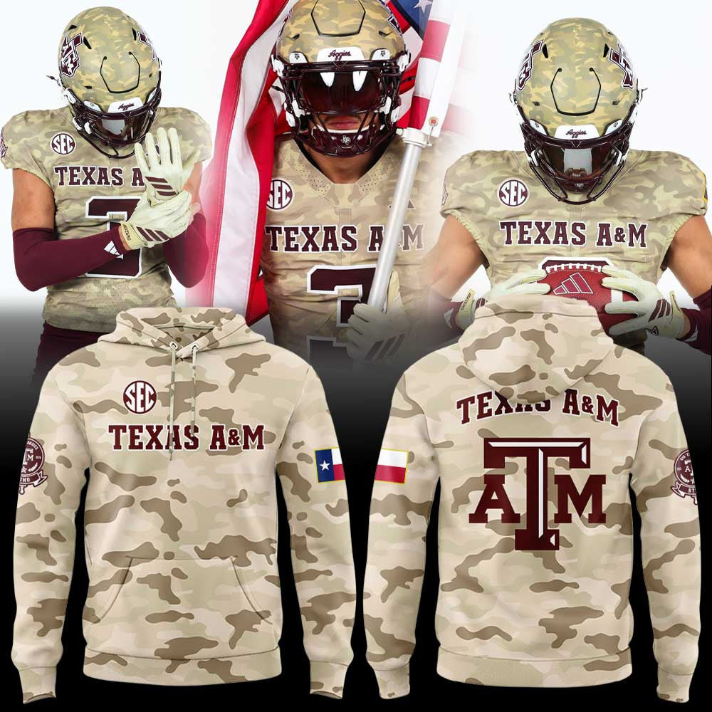 Texas A M Aggies Merch Honor And Support Hoodie Texas A M Aggies Apparel Fan Gear - Foxy23shop
