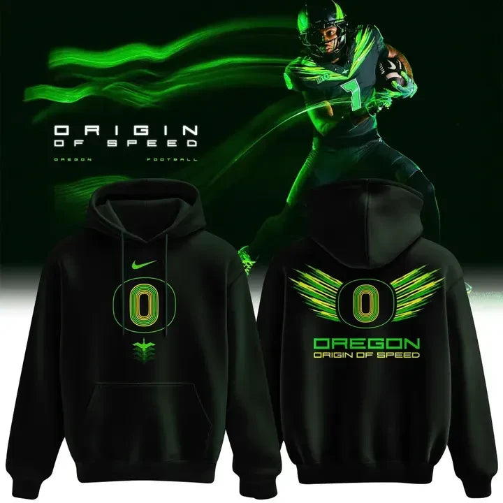 Oregon Ducks Origin Of Speed 2026 Hoodie Oregon Ducks Apparel Best Fans Gear - Foxy23shop